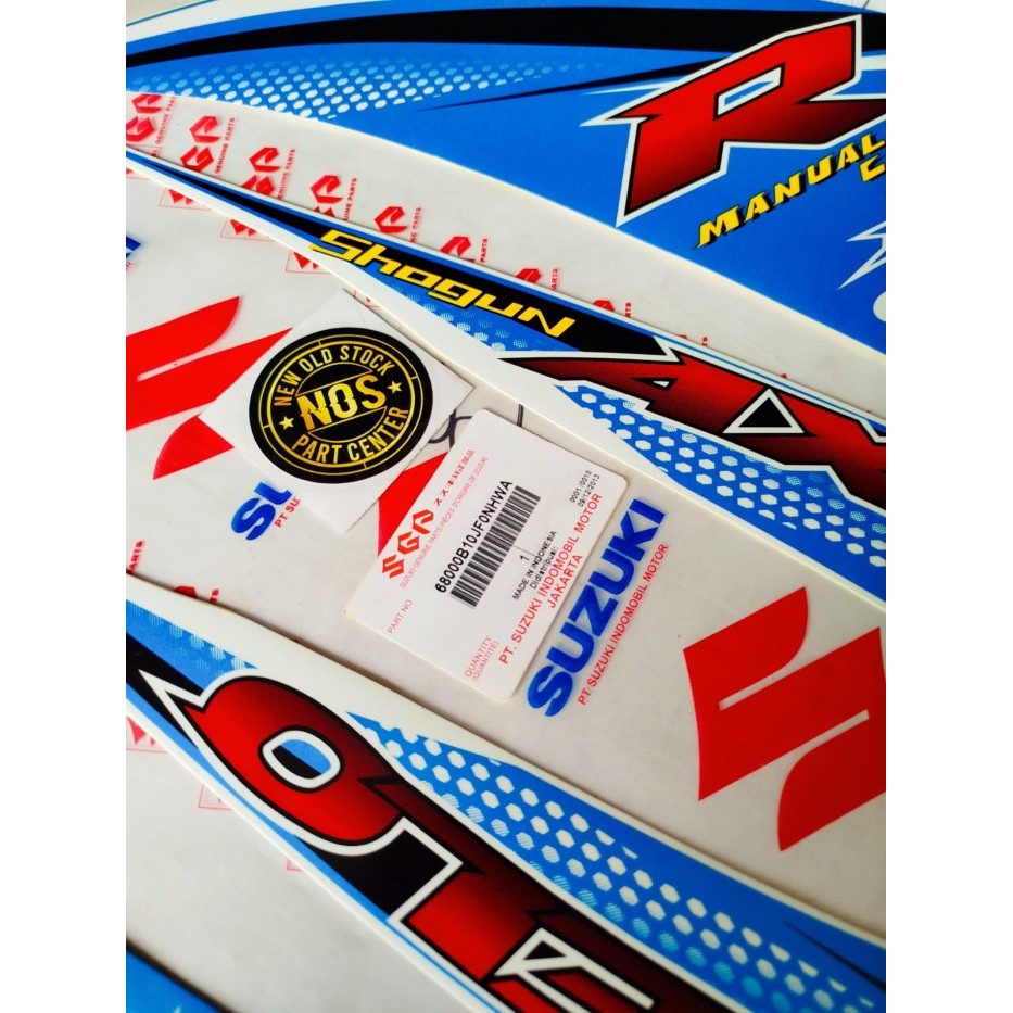 Striping Stiker Sticker List Body Bodi Suzuki Shogun Axelo 125R 125 R Original Orisinil Ori Asli Sgp