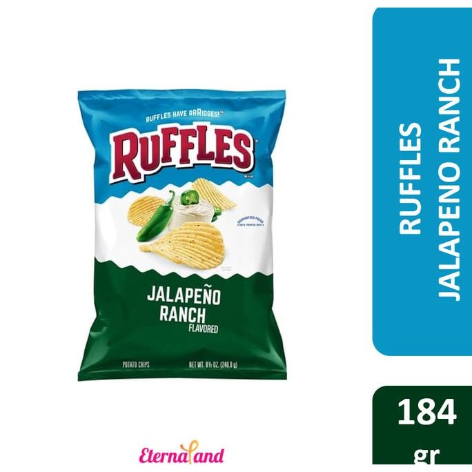 

READY STOCK RUFFLES POTATO SNACK - CEMILAN KERIPIK KENTANG IMPOR USA !!!!!
