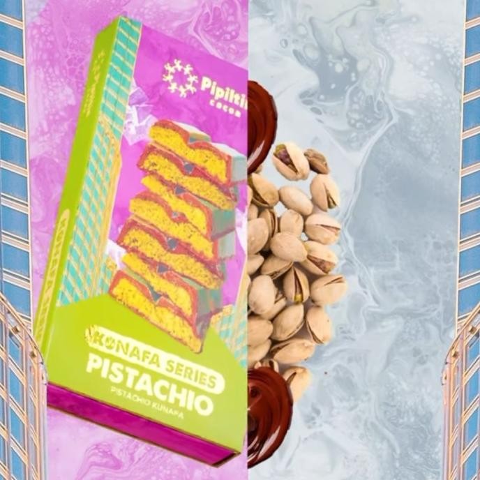 

NEW PRODUK READY ! CHOCOLATE DUBAI KUNAFA PISTACHIO BY DON BAKESHOP ORIGINAL !!!!!