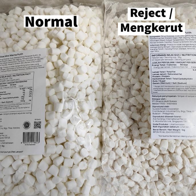 

NEW PRODUK CORNICHE MINI WHITE MARSHMALLOW 1KG - MARSMELLOW PUTIH MARSMALLOW !!!!!