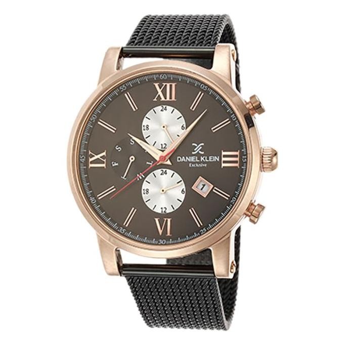 Murah Jam Tangan Pria Daniel Klein Exclusive Dk112509-2 Chronograph Men Gun