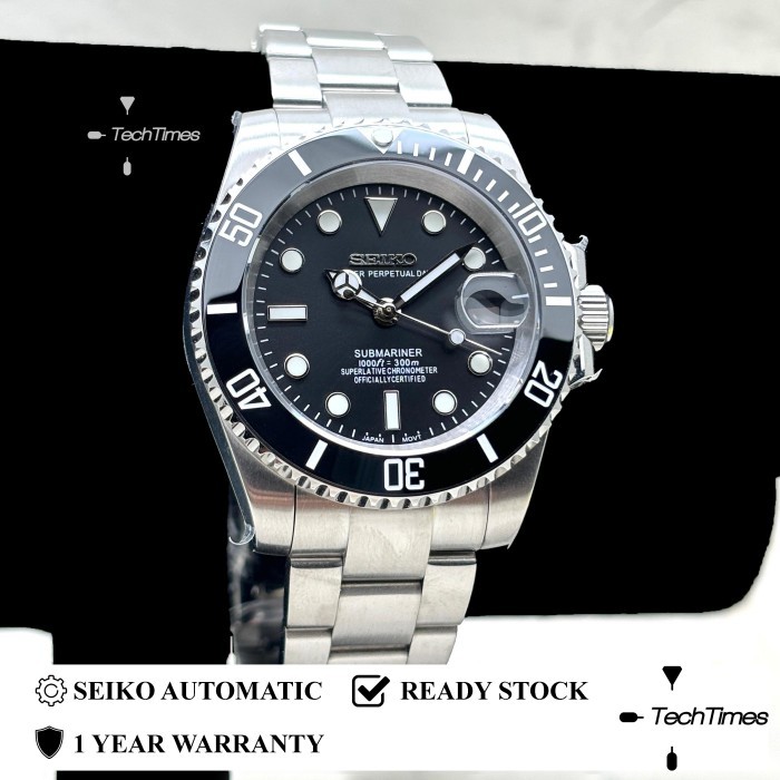 Seiko Submariner Mod Nh35 Automatic Seiko Mod / Seikomod