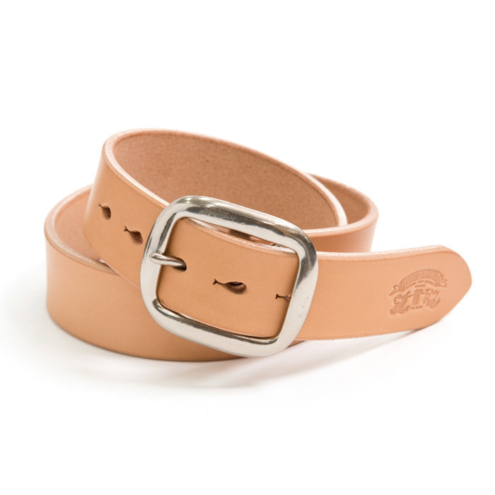 Studio D'artisan Cowhide Leather Belt - Tan