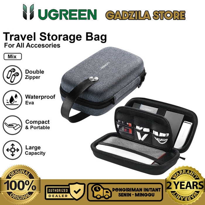 Baseus Lets Go Hermit Shoockproof Pouch Bag Tas Smartphone Powerbank