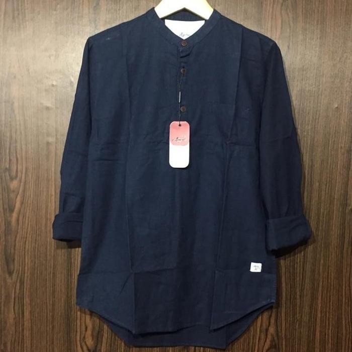 Best Seller [ Big Size ] Baju Kemeja Koko Kemko Pria Lengan Panjang Jumbo Agera Vintage