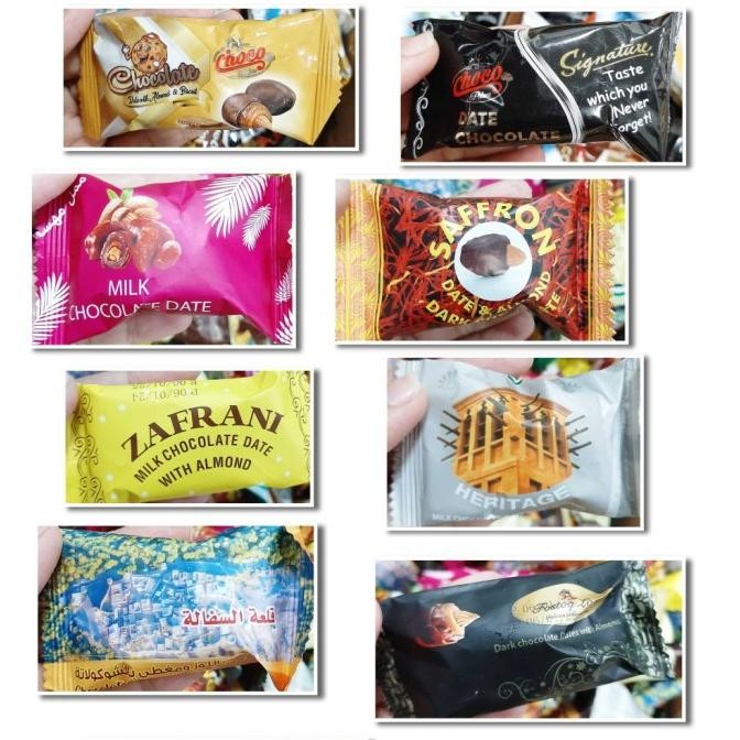 

Coklat Kurma Almond 1 Kg/500 Gr/Mix With Original Chocolate Arab Oleh2 Shop_Fernan