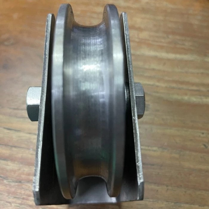 Roda Pagar Stainless 4 inch