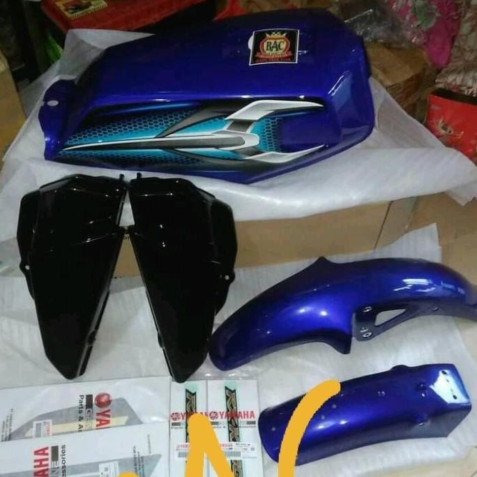 Promo BODY SET RX KING TANGKI SET RX KING BIRU 2007 NEW PEREDAM ORIGINAL YGP COD