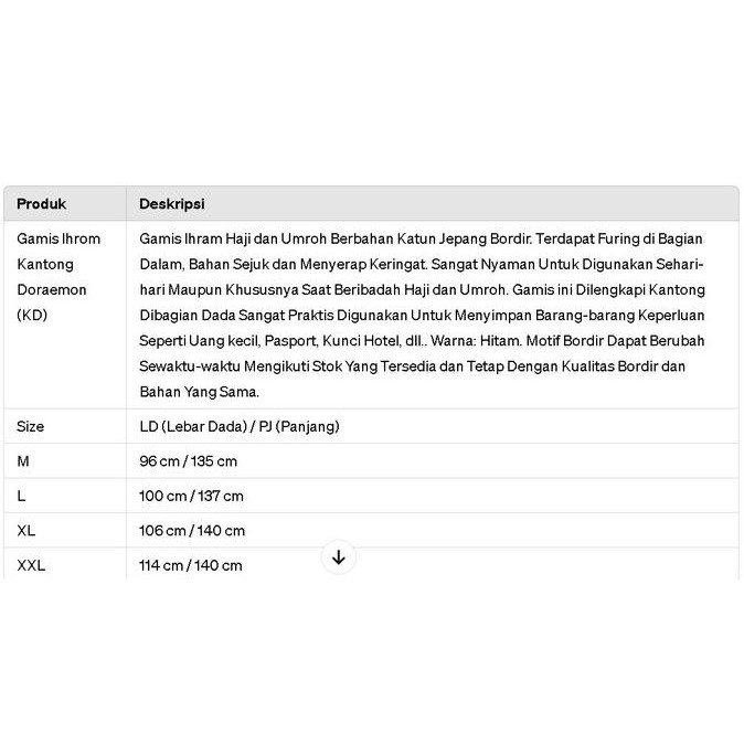 Gamis Wanita Hitam Berkantong Untuk Haji Dan Umroh | Gamis Ihrom Wanita Haji Dan Umroh ( Hanya Gamis