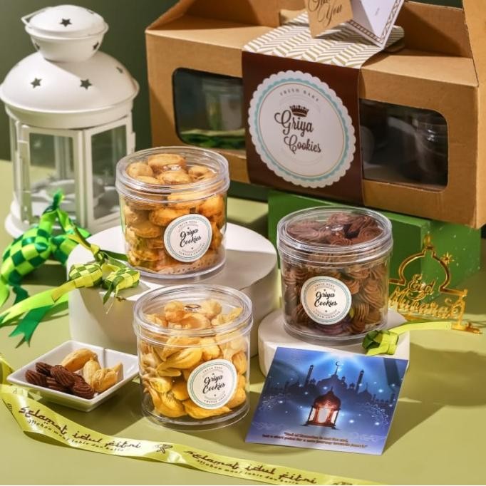 

Hampers Lebaran Griya Cookies Paket Triple