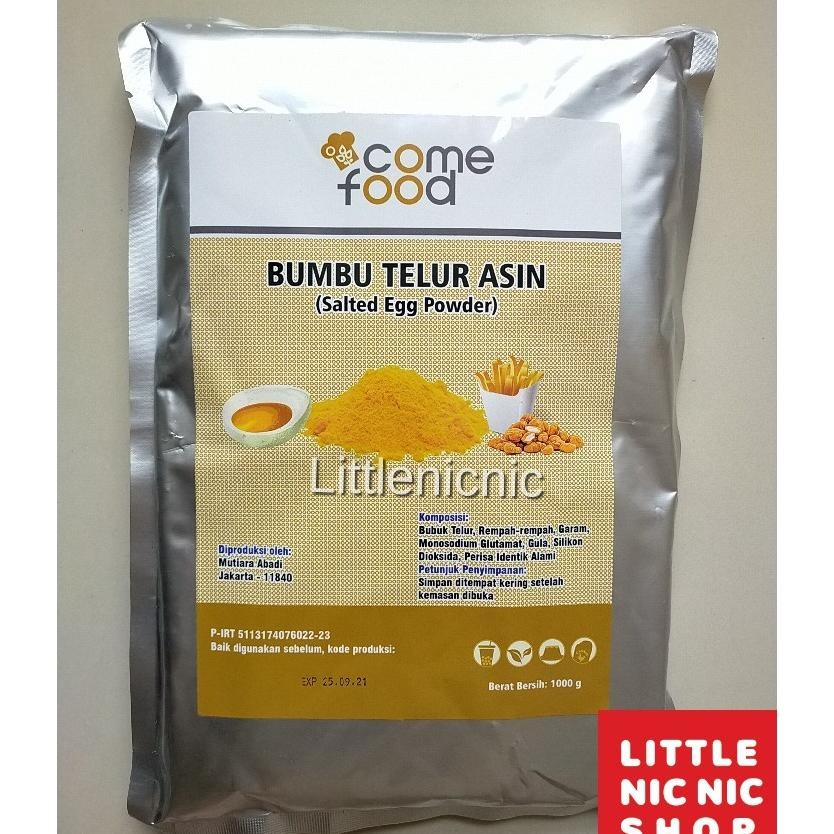 

Come Food Bumbu Tabur Telur Ain Ed Egg Eaoning Powder 1 G