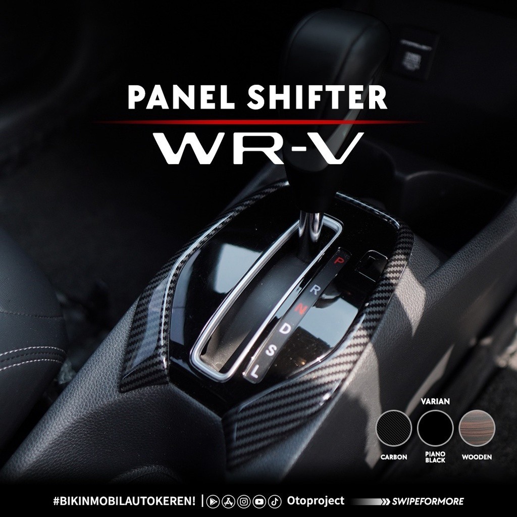 Otoproject - Panel Shifter A.N Brv 2022  | Cover Perseneling BRV 2022