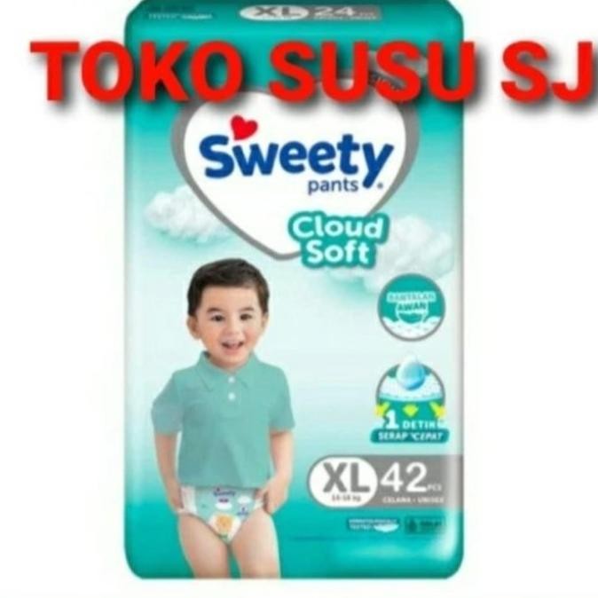 || PROMO POPOK BAYI / PAMPERS ~`~ sweety silver pants xl44 ||~~~