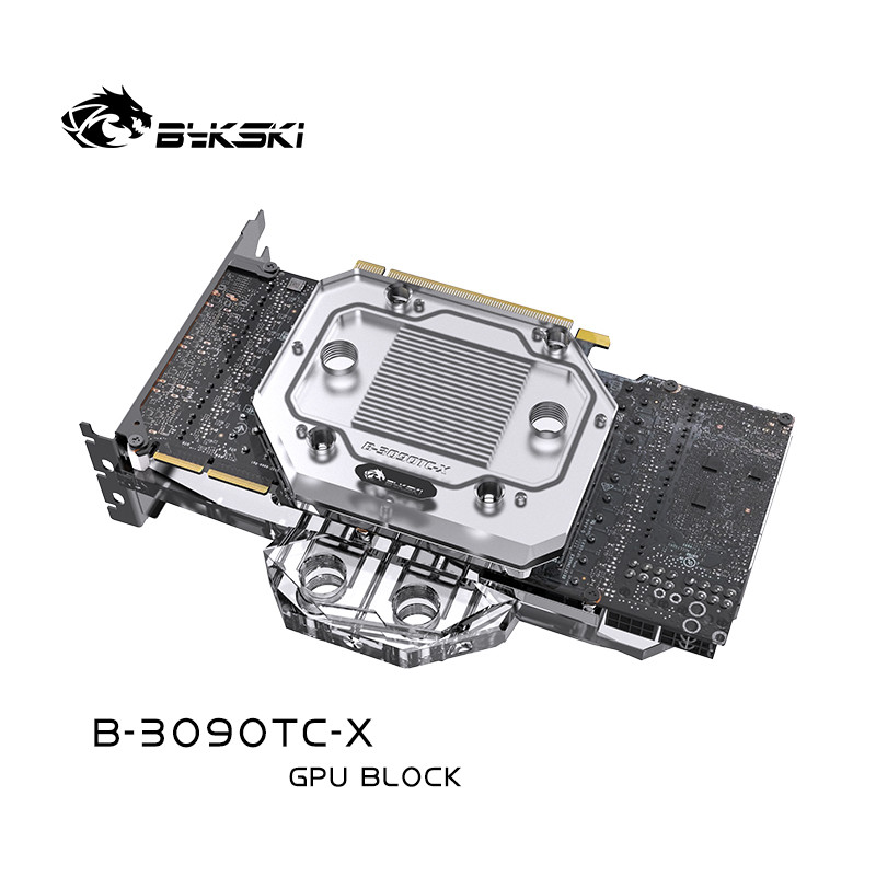 TZT Water Block for GPU Back Water Block All  RTX 3090 Series GPU /Universal Backplate Cooling / Cop