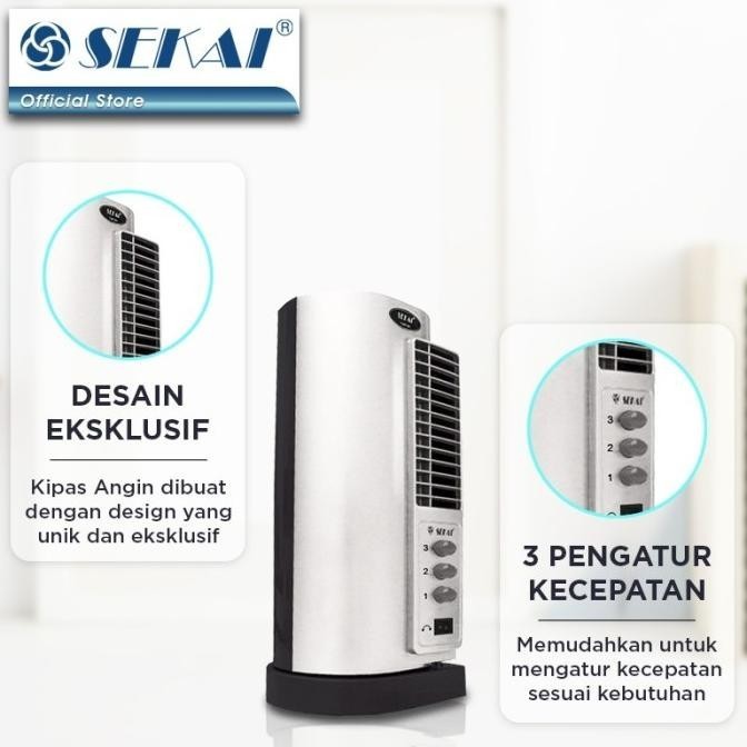 Sekai tower fan twf - 301 kipas angin berdiri dingin