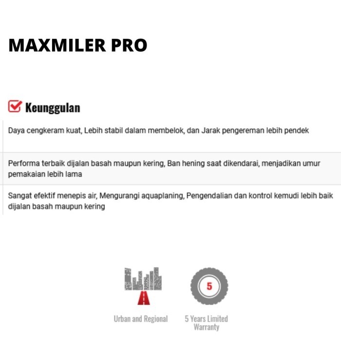 BAN MOBIL GT RADIAL 225/75 R16 MAXMILER PRO