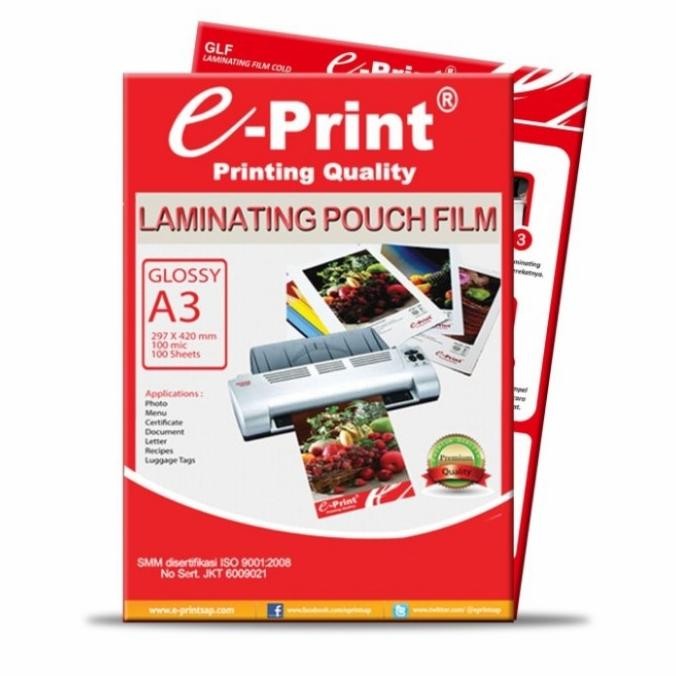 

Promo plastik laminating e print UK A3 100 mic isi 100 COD