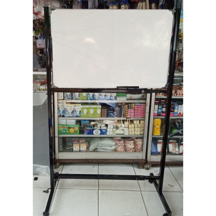 

PAPAN TULIS WHITEBOARD DAN KAPUR UKURAN 60X90
