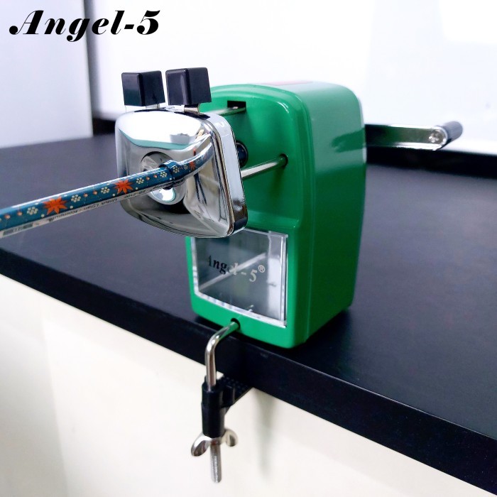 

RAUTAN MEJA ANGEL 5 - MANUAL SHARPENER (TERMASUK CLAMP)