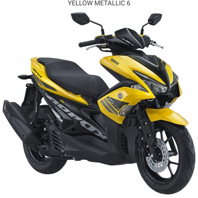 Promo pesenan full set body body halus kuning aerox 155 original yamaha COD