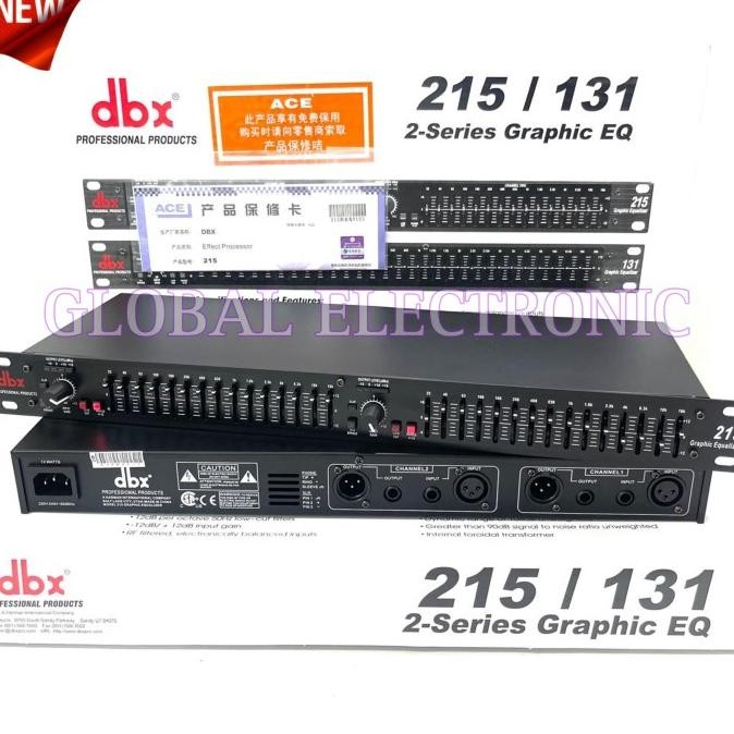 Grosir Equaliser Dbx 215 / 131 Kualitas Grade A Barang Di Jamin Bagus Dbx 215 / 131 Dbx215