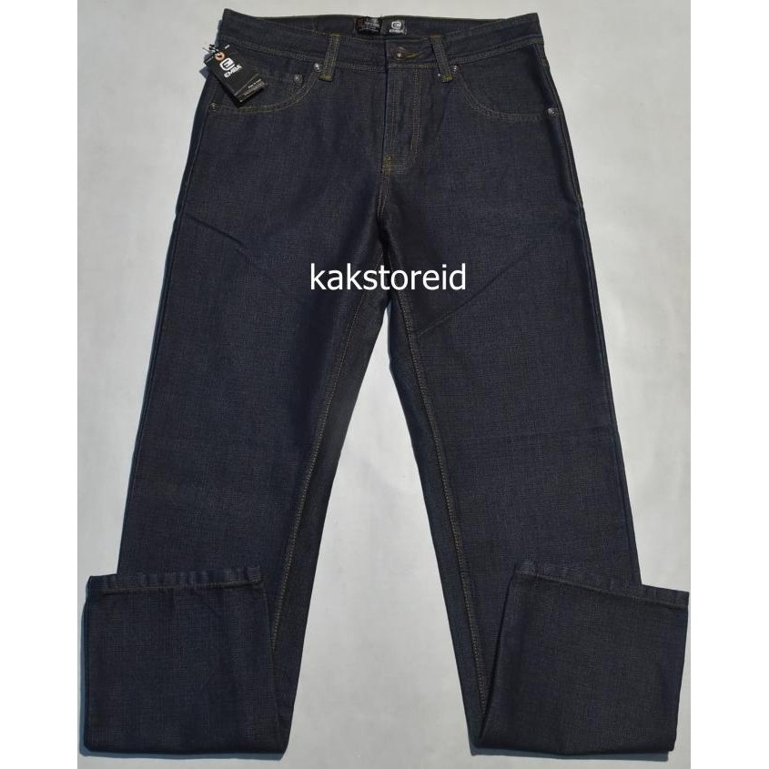 Celana Panjang Pria Emba Jeans Denim Tua Reguler Cje 06 Original & Rea Boyanggara213