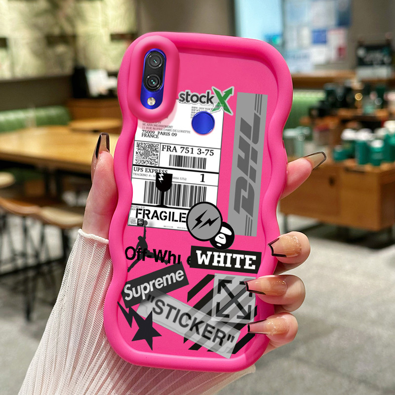 Casing Hp Untuk Xiaomi Redmi Note 7 Note 7s Note 7 Pro Note 8 Note 8T Note 9 Case Casing kode batang