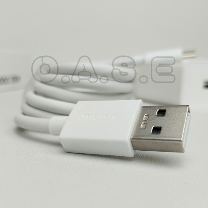 Charger Oppo A58 4G Usb Type C 33 Watt Super Vooc Charging