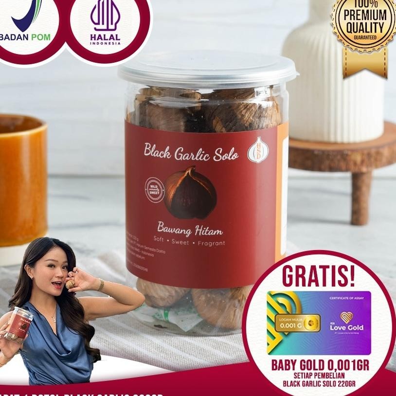 

Bawang Hitam Hd 220 Gr Food Untu Eehatan Imunita