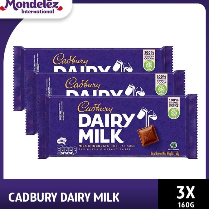 

NEW PRODUK CADBURY COKELAT DAIRY MILK 160 GR !!!!!