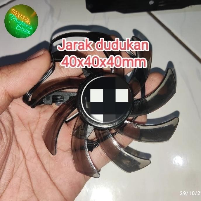 BARU FAN VGA ZOTAC GTX 1060 960 950 MINI 85MM 4PIN SINGLE FAN OEM
