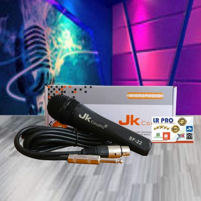 Grosir Mik Jk Coustic Sf 22 Mic Vocal Cable Sf22