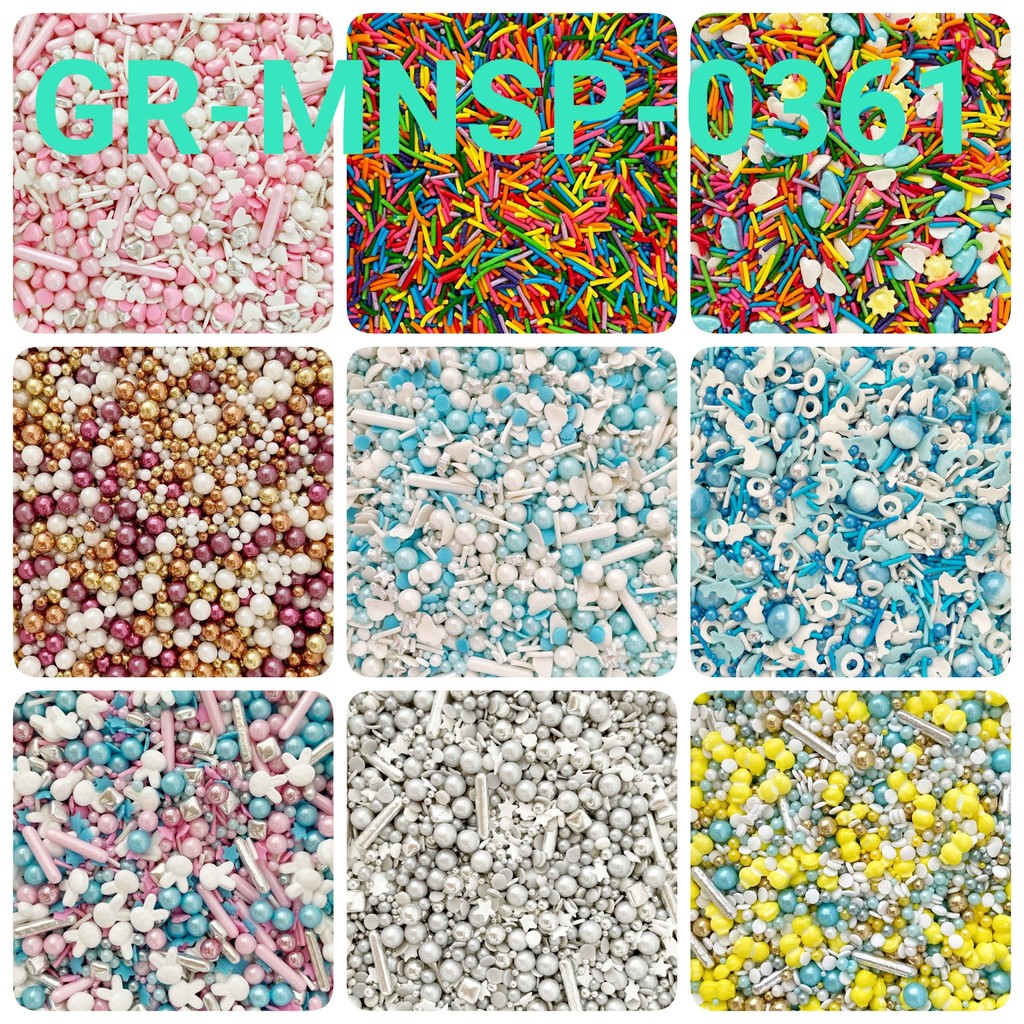 

GR-MNSP-0361 Sprinkles trimit springkel 10gr awan matahari rainbow (SPRINKLES)