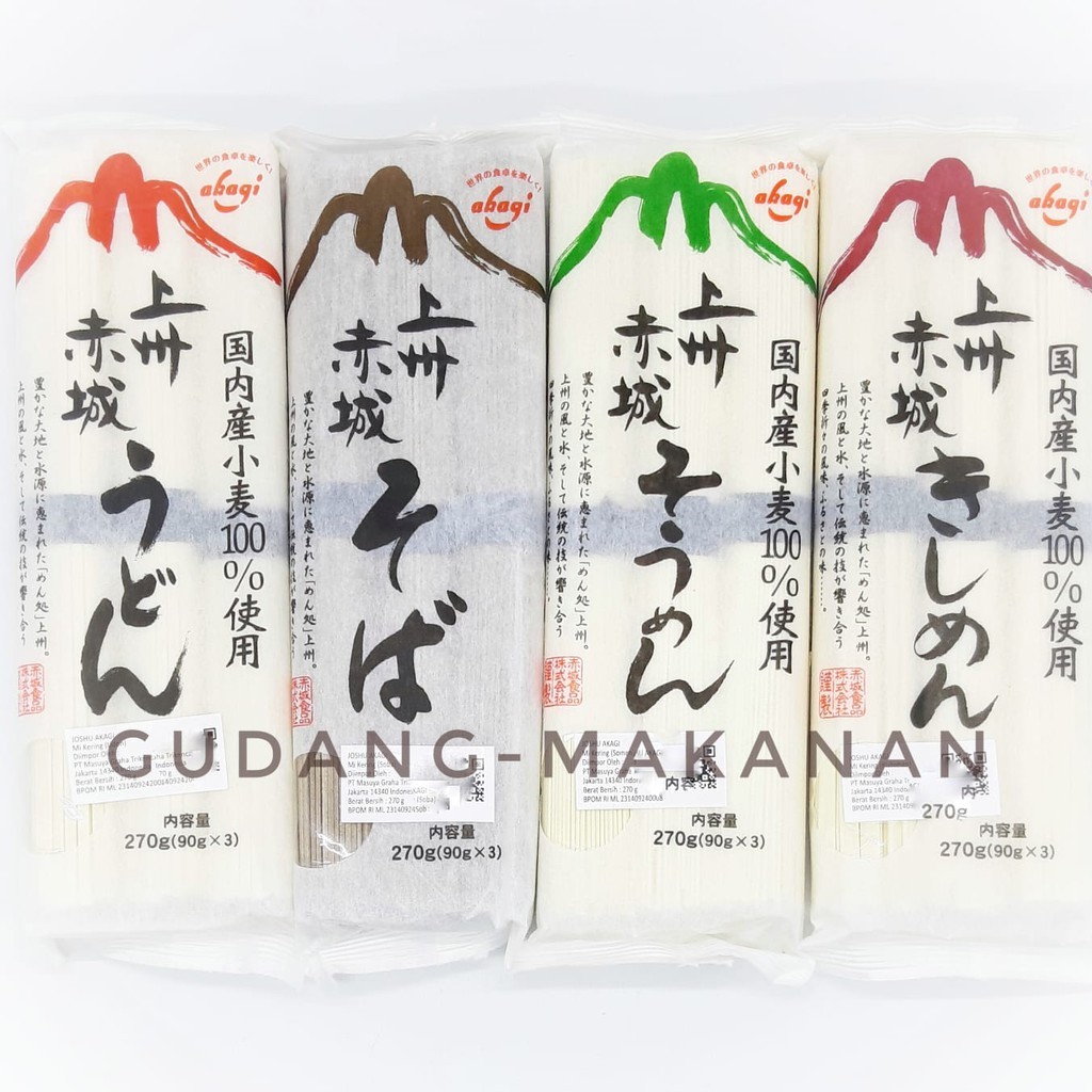 

Joshu Akagi / Mi Kering Jepang 270gr