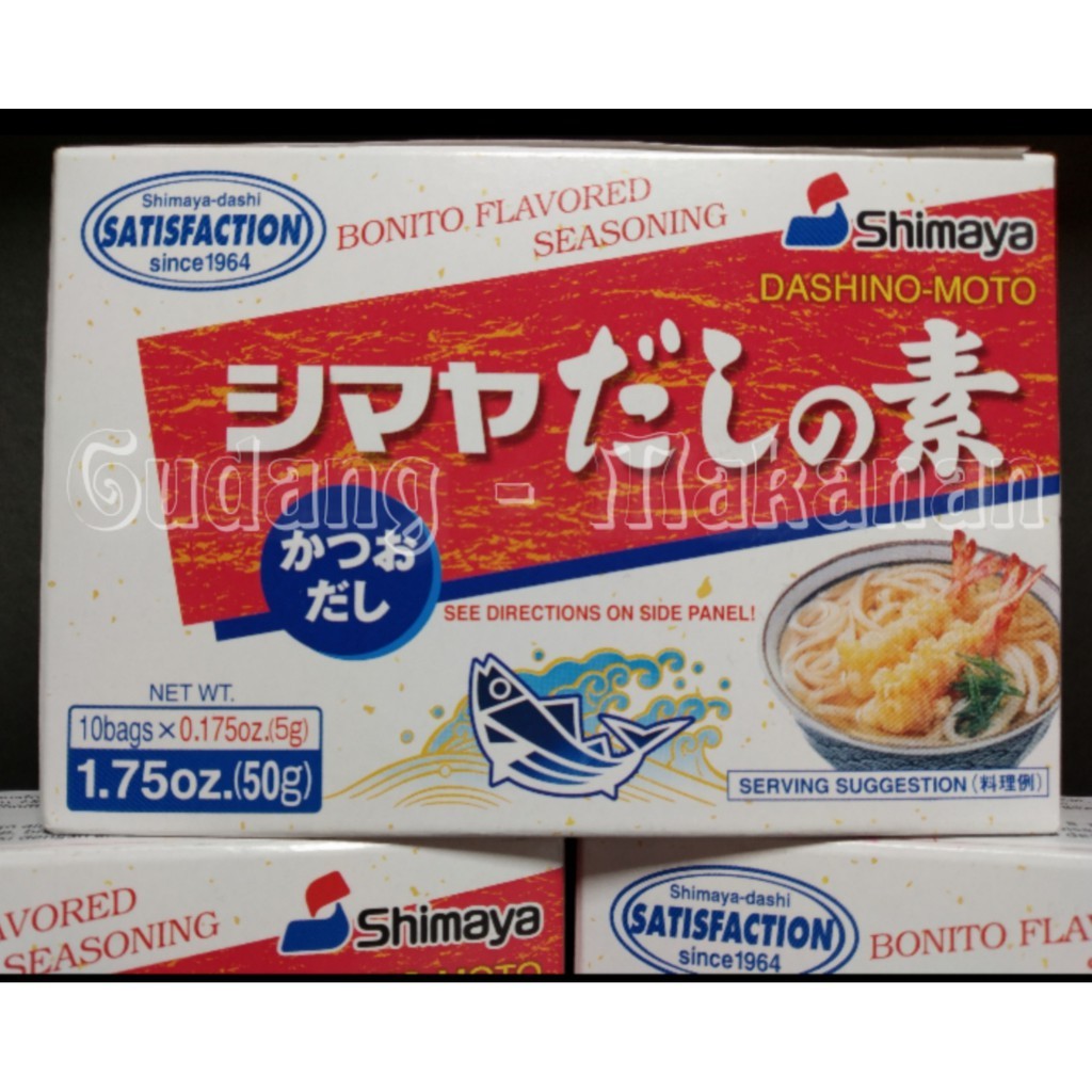 

Shimaya Dashi No Moto 50gr / Kaldu Ikan