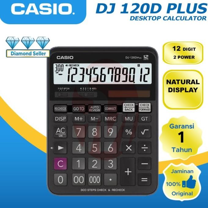 

KALKULATOR CASIO DJ 120DPLUS
