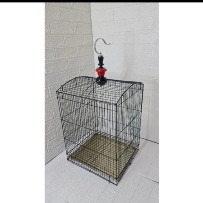Sangkar Kandang KOTAK BESI NO 2 burung jalak, cucak ijo , beo, kacer