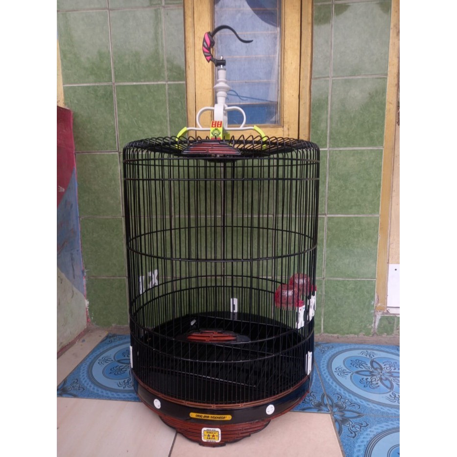 BARU Kandang Burung Murai Oriq Jaya No.1, 2, 3, 4. Bonus Pakan Burung