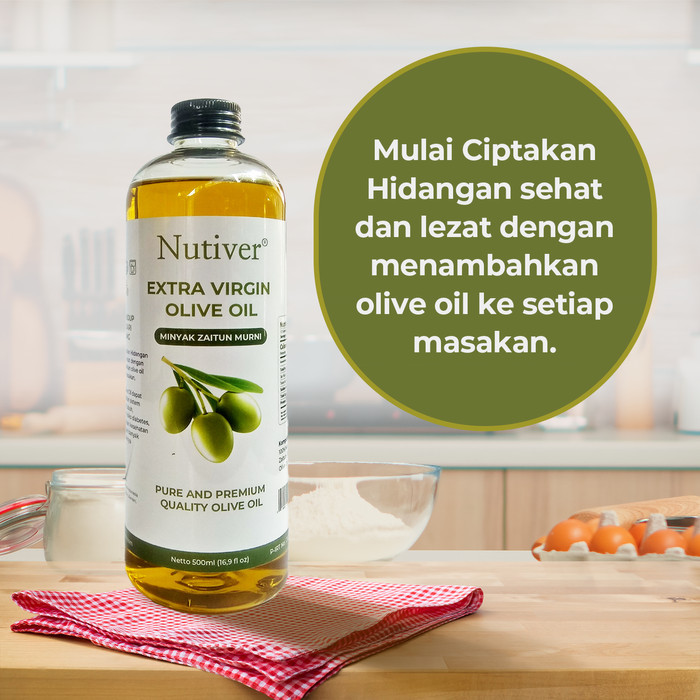 

Olive Oil 500Ml / Minyak Zaitun / Extra Virgin Olive Oil Murni / Evoo Best Seller
