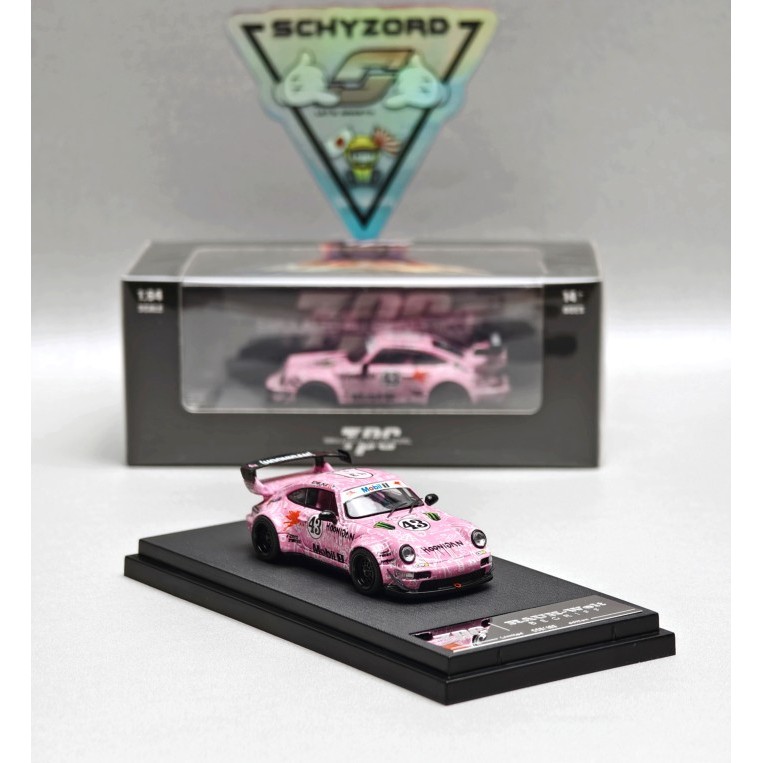 TPC RWB 964 Ken Block x Hoonigan #43 GT Wing Limited Edition PIG Exotic Pink