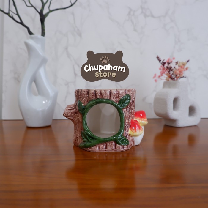 Hut Keramik / Rumah Hamster Keramik / Hamster Hideout / Mainan Hamster