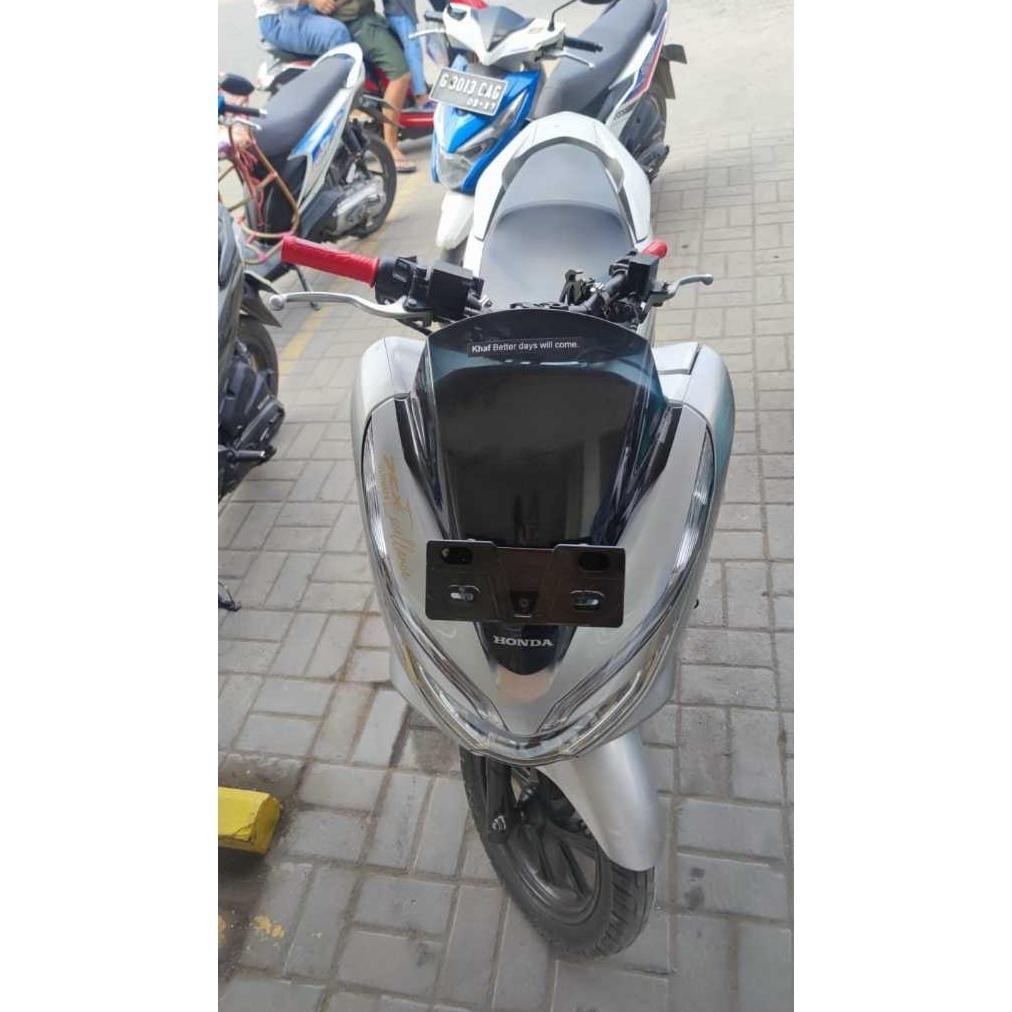 Kekinian Stang Setang Stir Setir Rzr Hitam Chroom Pendek Pnp Nmax 99% Mirip Yamaha Rzr Ori Pcx Nmax 