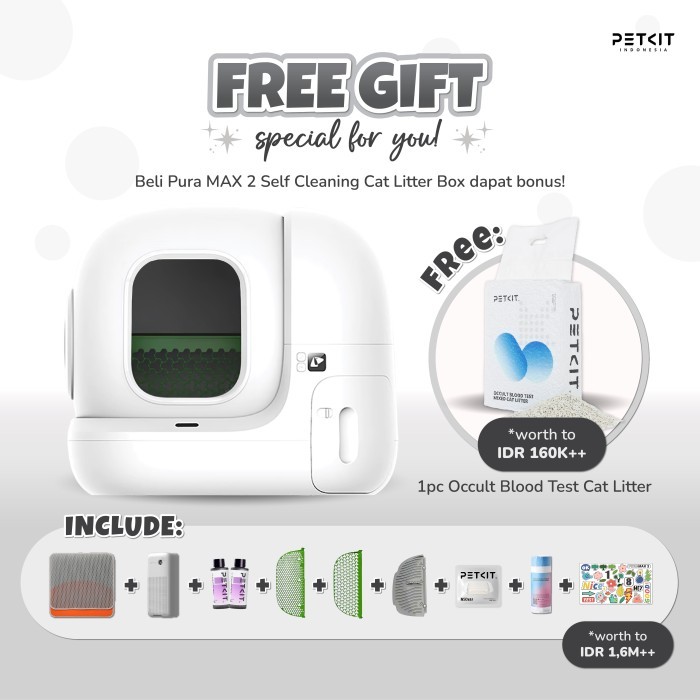PETKIT Pura Max 2 Smart Self Cleaning Cat Litter Box