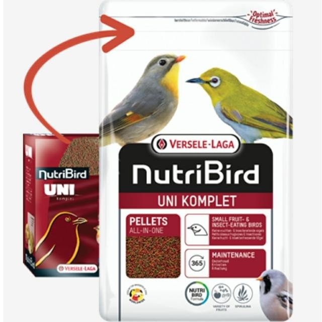 Versele Laga Nutribird UNI Komplet 1kg makanan burung