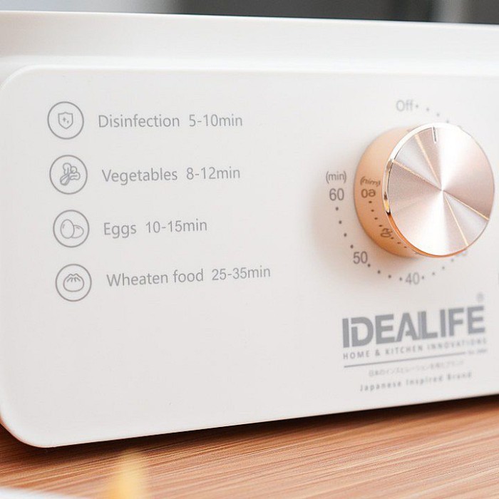 Idealife Kukusan Food Steamer Pengkukus Makanan - Il114A 3 Layer