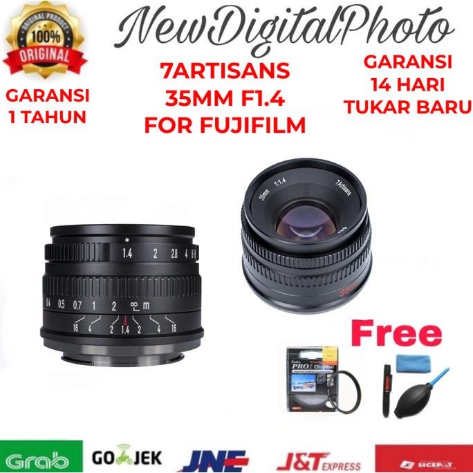 7Artisans 35mm f1.4 Fujifilm X APSC 7Artisan 35 mm f/1.4 Fuji Terlaris