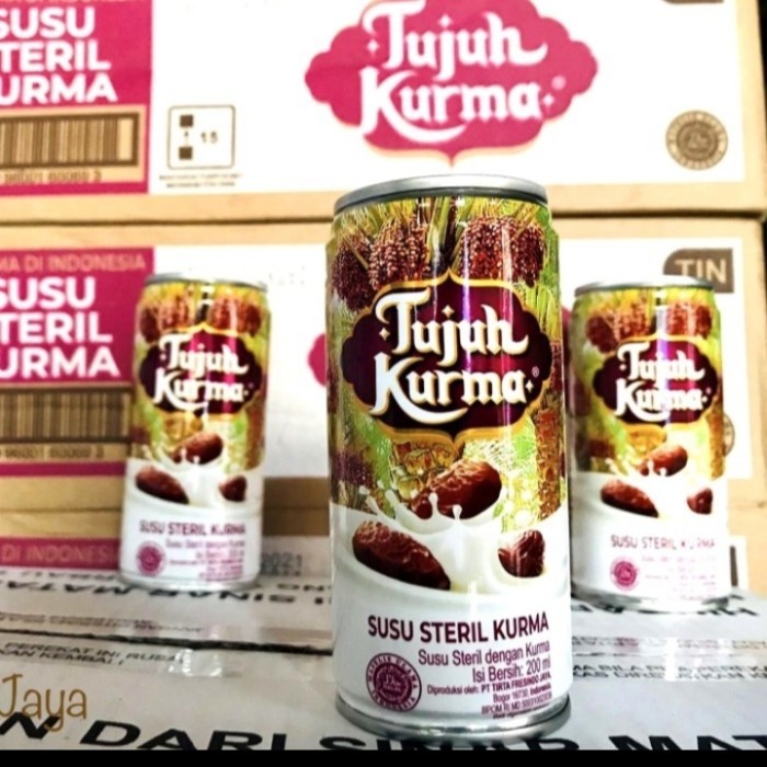 

TUJUH KURMA SUSU STERIL KURMA 12 X 200ML