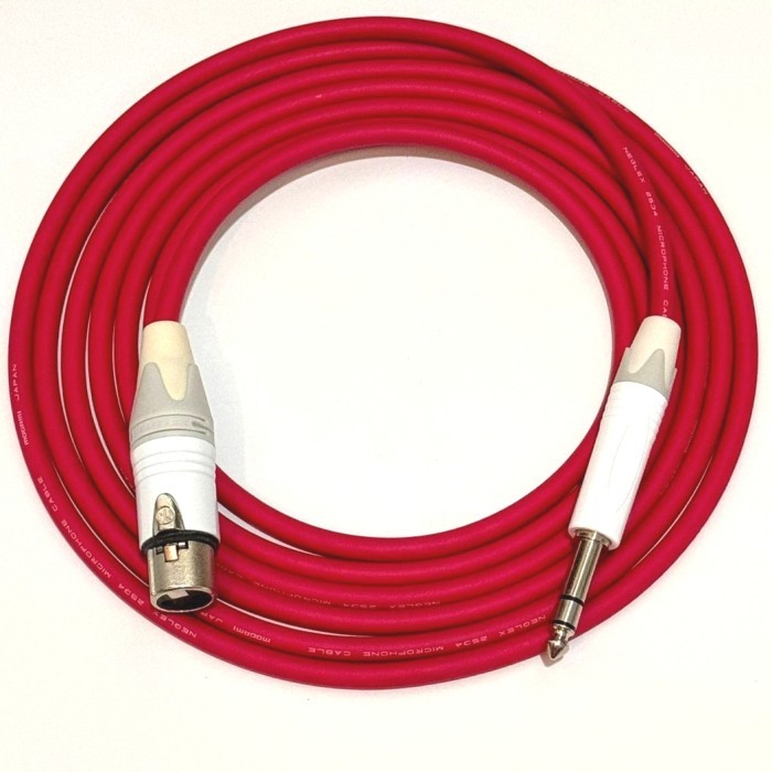 KABEL JACK XLR FEMALE TO TRS BALANCE MOGAMI SPECIAL EDITION - jack canon xlr Female to jack trs
