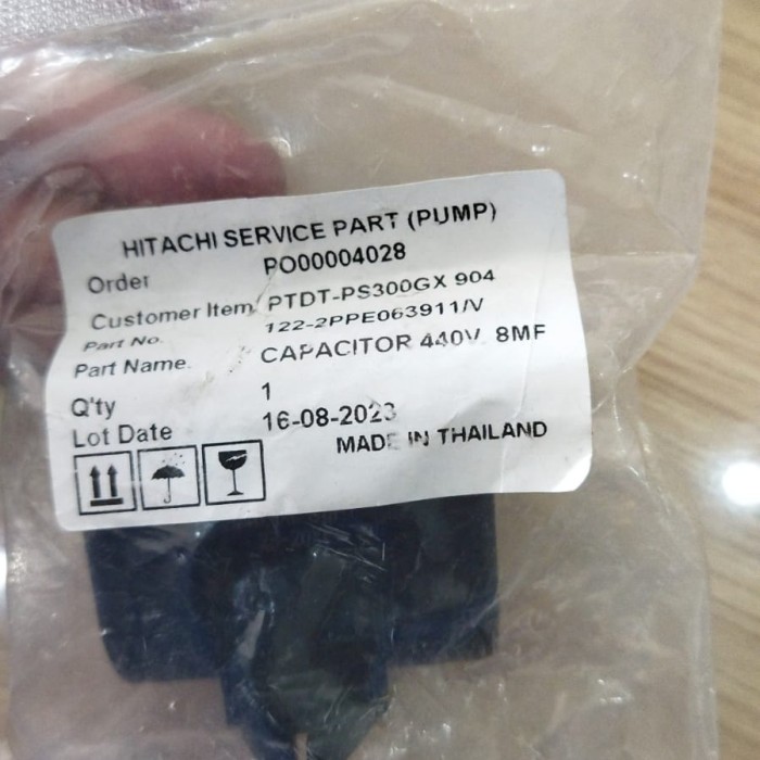 Ready stock] Sparepart Pompa Air Hitachi Kapasitor 8 MF