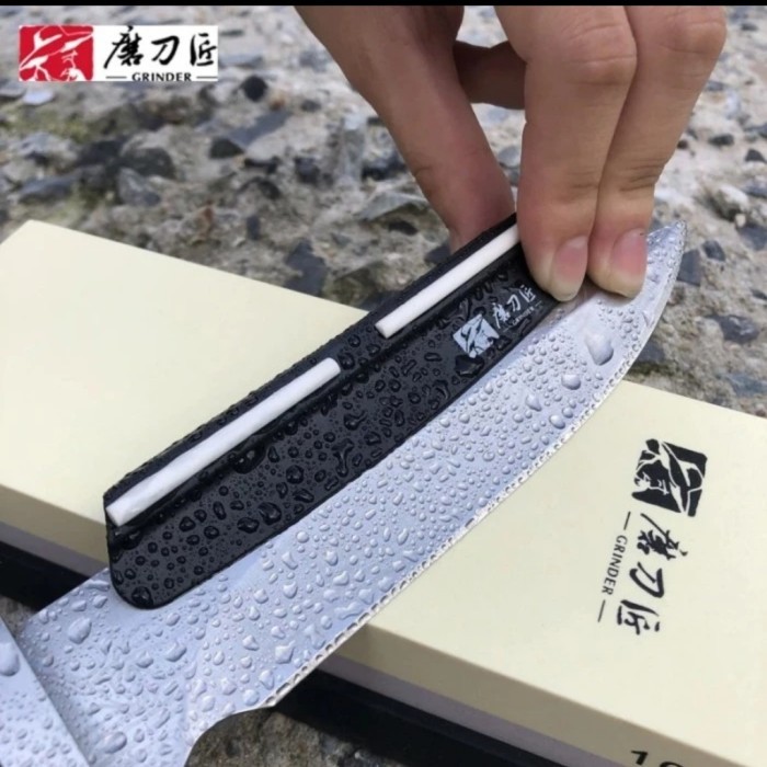 :::::::] HANDLE ASAH PISAU / ALAT BANTU ASAHAN PISAU / GUIDE SHARPENER KNIFE